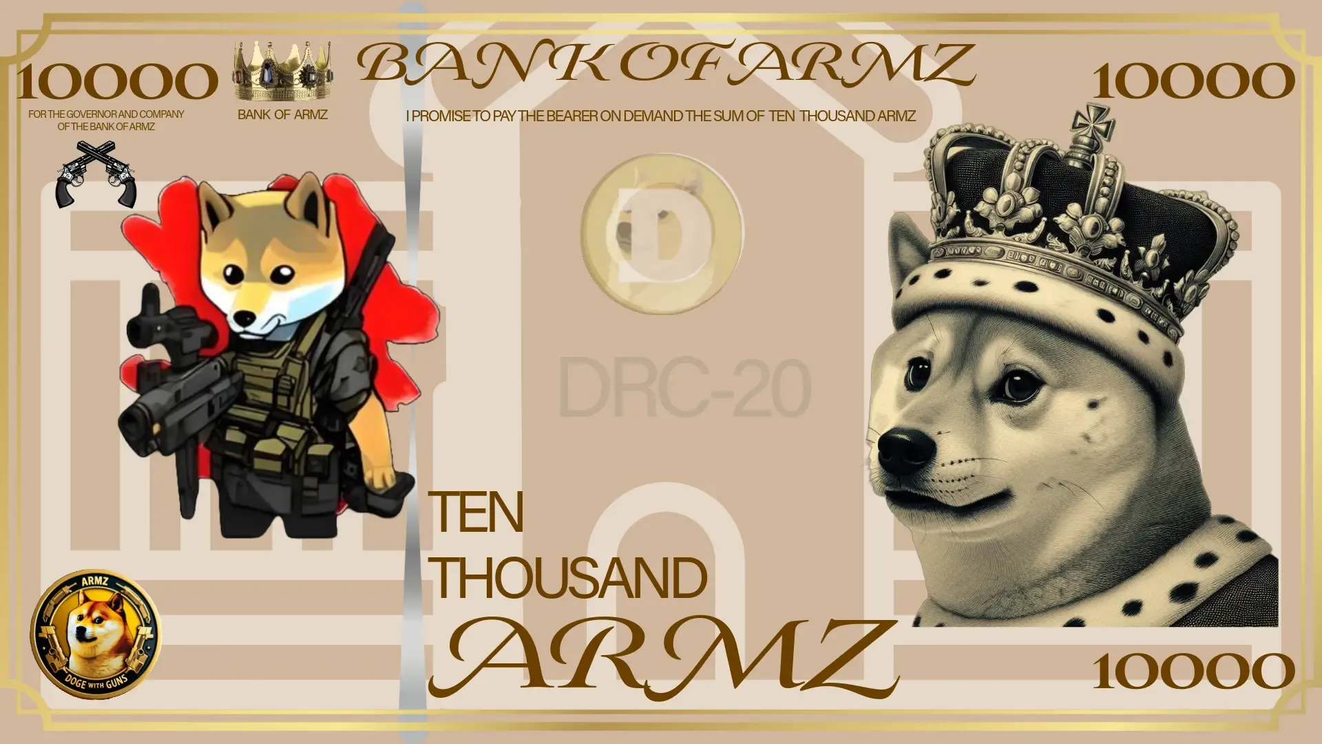 Bank of $ARMZ 10,000